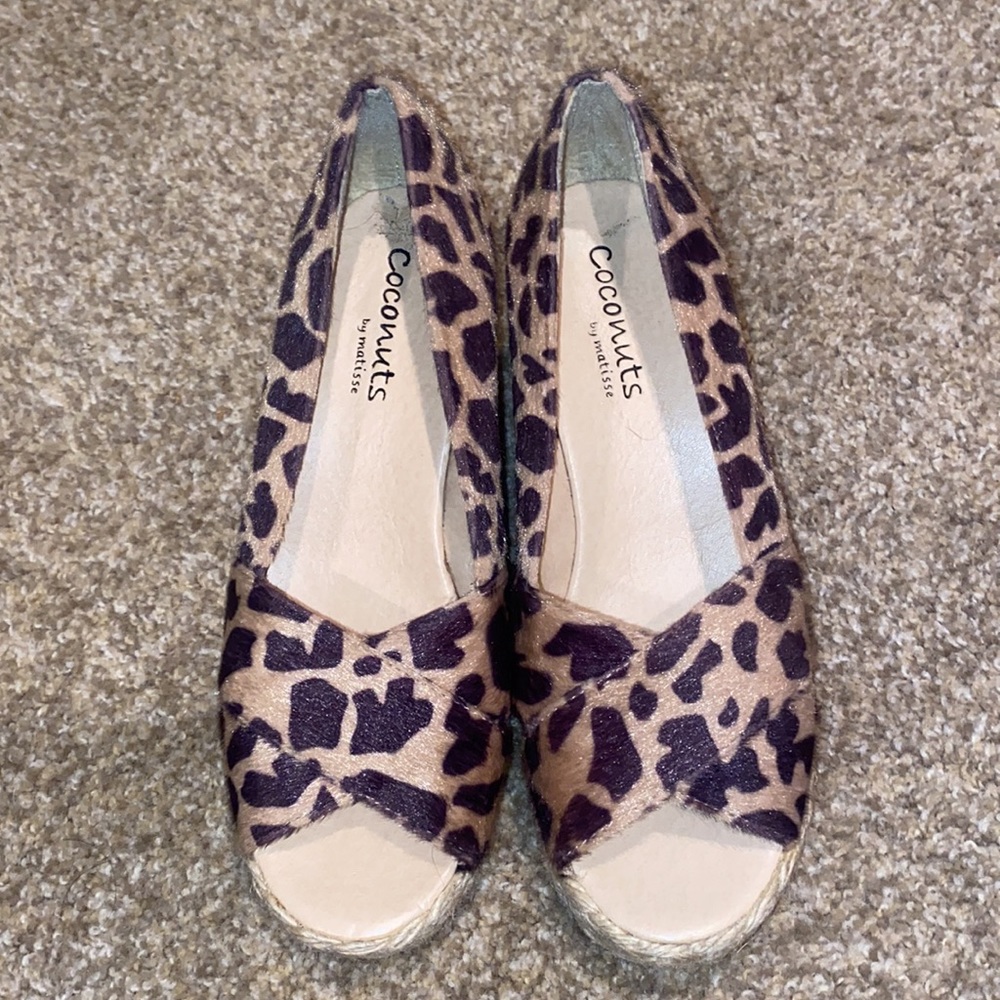 Coconuts By Matisse Espadrille Wedges Size 8 - image 2